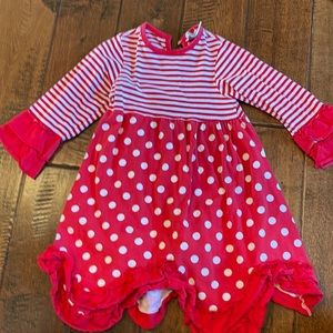 Cotton dress. Runs big